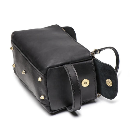 Borsa multifunzione in vera pelle, borsa per cosmetici, borsa per articoli da toeletta