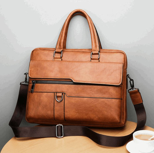 🔥Offerte speciali🔥Borsa business da uomo in pelle premium