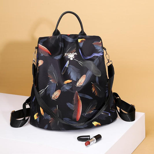 🔥Vendita limitata️‍🔥Nova ženska moda lepa vodoodporna proti kraji nahrbtnik