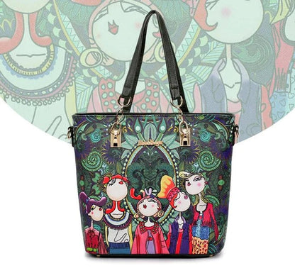 🔥Vendita limitata️‍🔥 Borsa personalizzata da 6 pezzi. Borsa da donna in pelle
